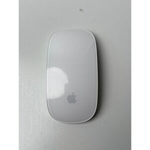 Apple Magic Mouse Wireless Bluetooth A1296 MB829LL/A Silver White Multi-Touch